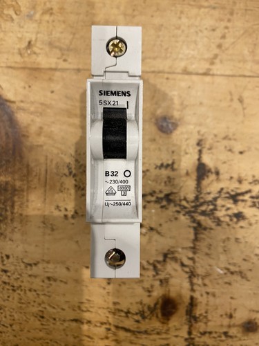 Siemens 5sx21 tipo - tipo, mcb