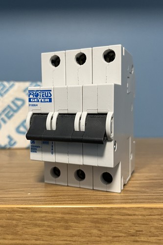 Proteus 6amp triplo polo - , mcb