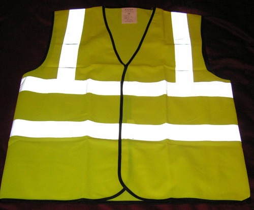 Gilet grande giallo alta - gilet,