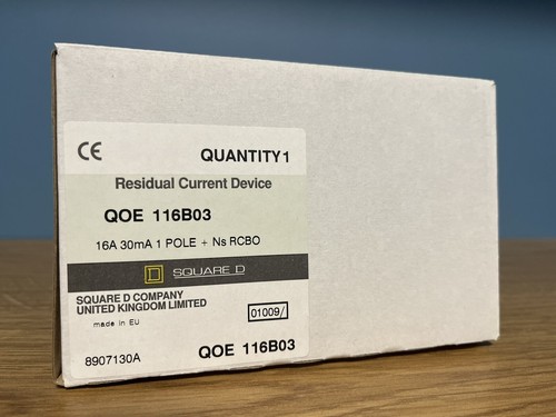 Square amp rcbo - rcbo, b