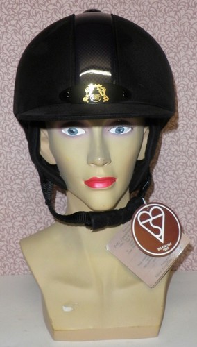 Cappello equitazione nero a - cappello, da