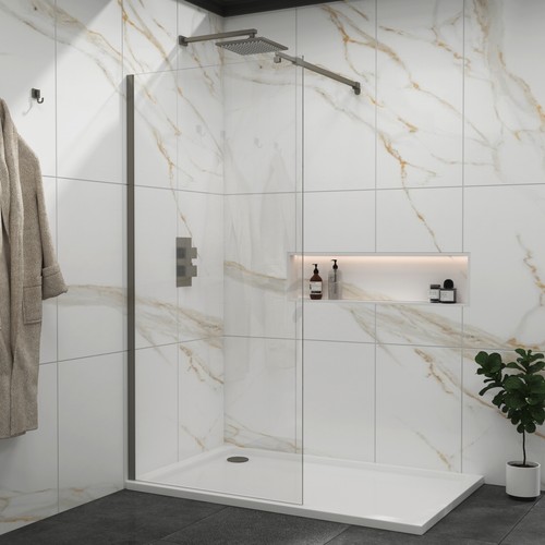 Schermo doccia gun metal - schermo,